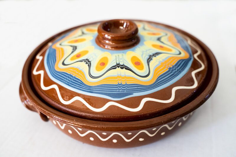 Produs Ceramica Marginea Tigaie pentru Cuptor C01 2