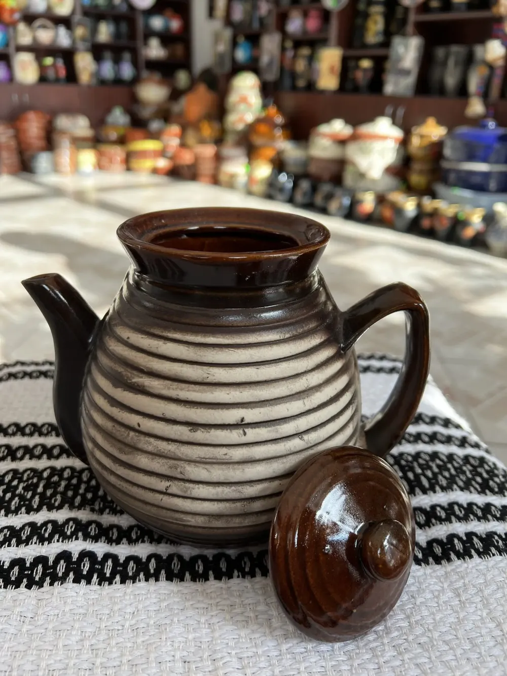Ceainic ceramică-Ceramică Marginea