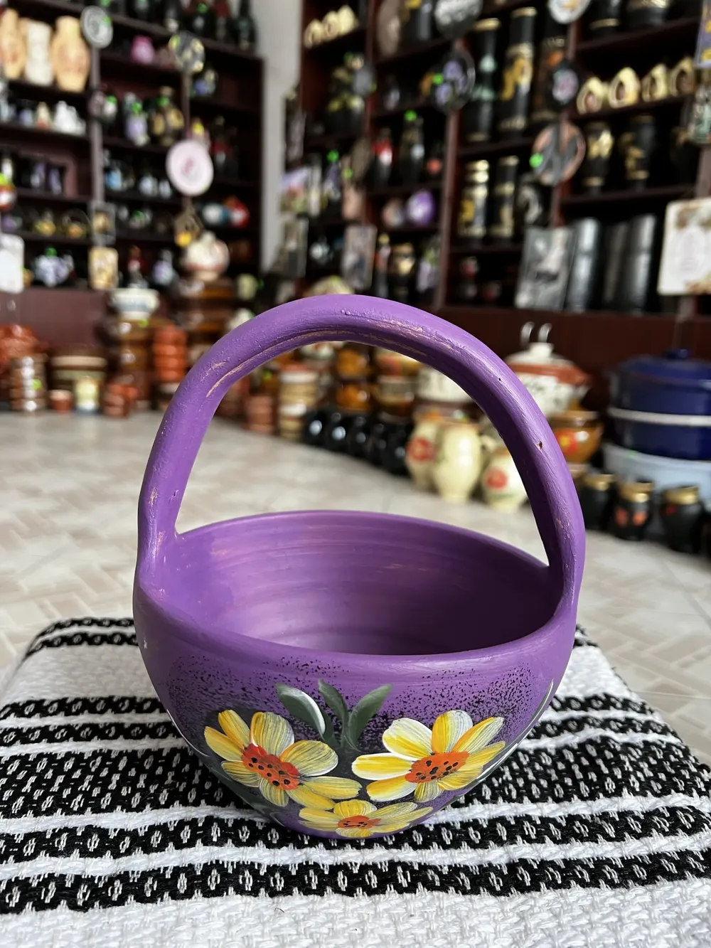 Coș ceramic-Ceramică Marginea