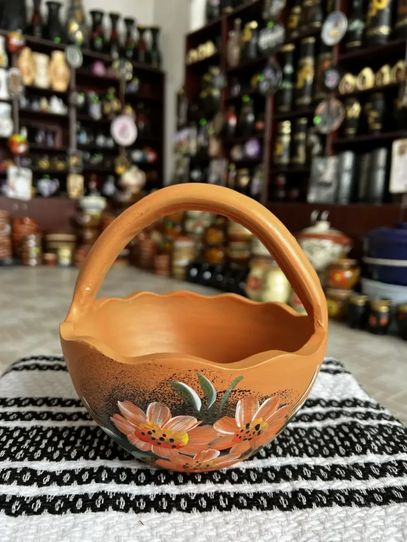 Coș ceramic-Ceramică Marginea