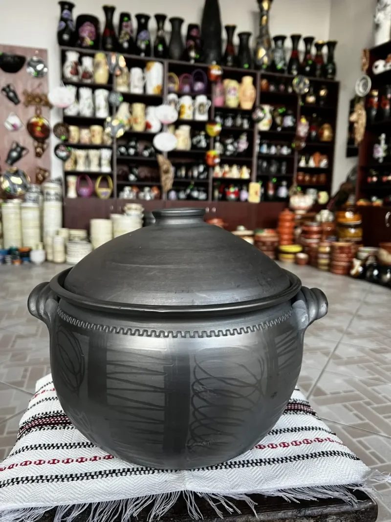 Oală pentru sarmale 6 litri-Ceramică Marginea