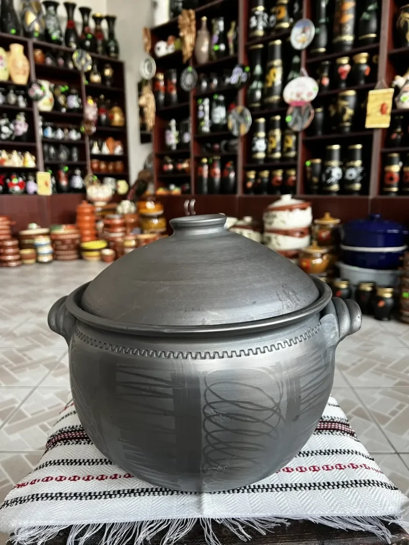 Oală pentru sarmale 6 litri-Ceramică Marginea