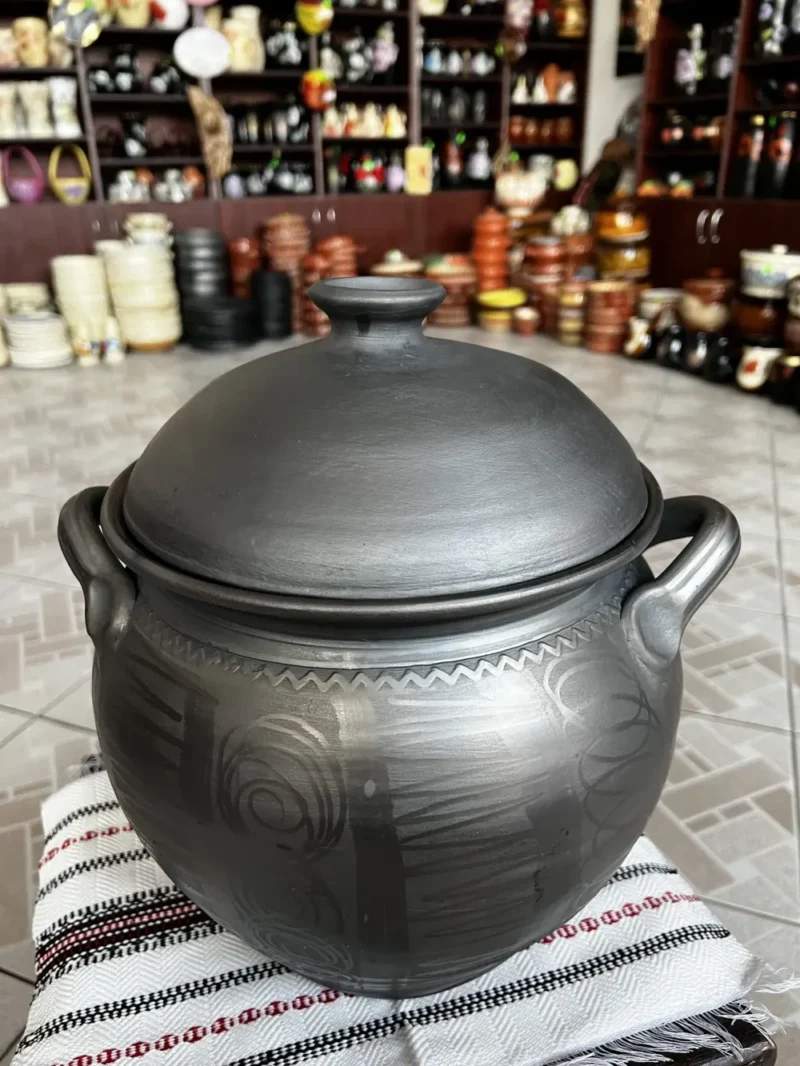 Oală pentru sarmale 8 litri-Ceramică Marginea