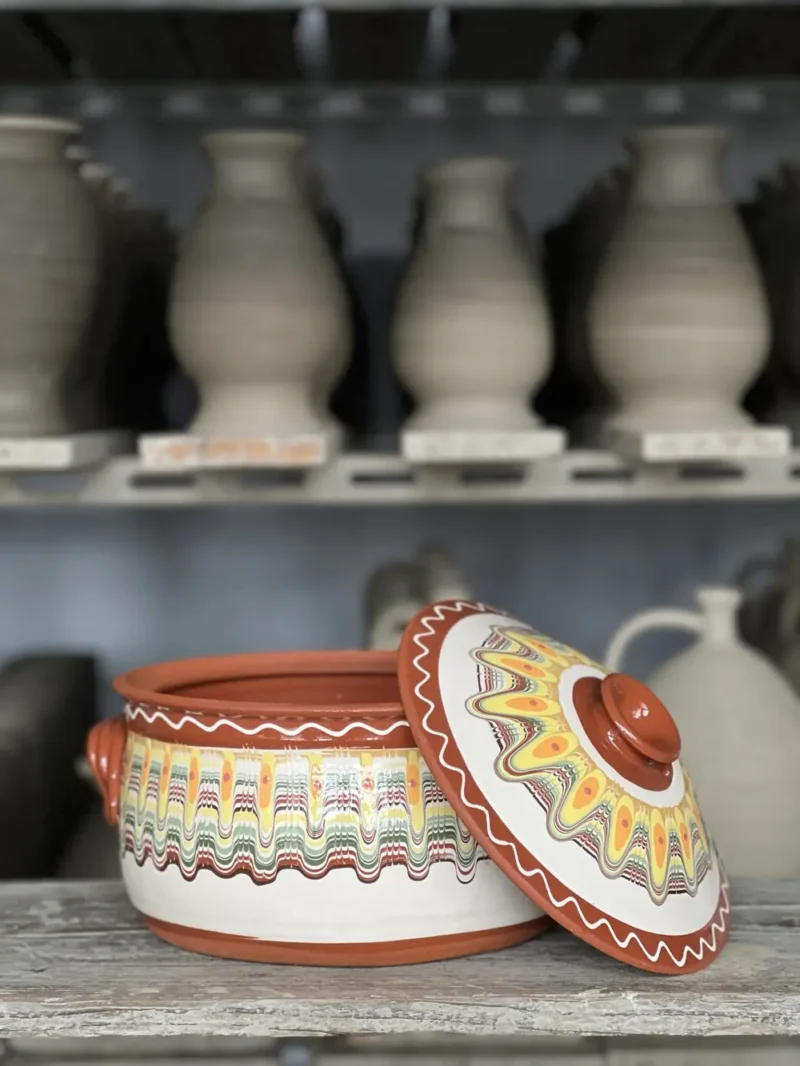 Oală sarmale 6 Litri-Ceramică Marginea