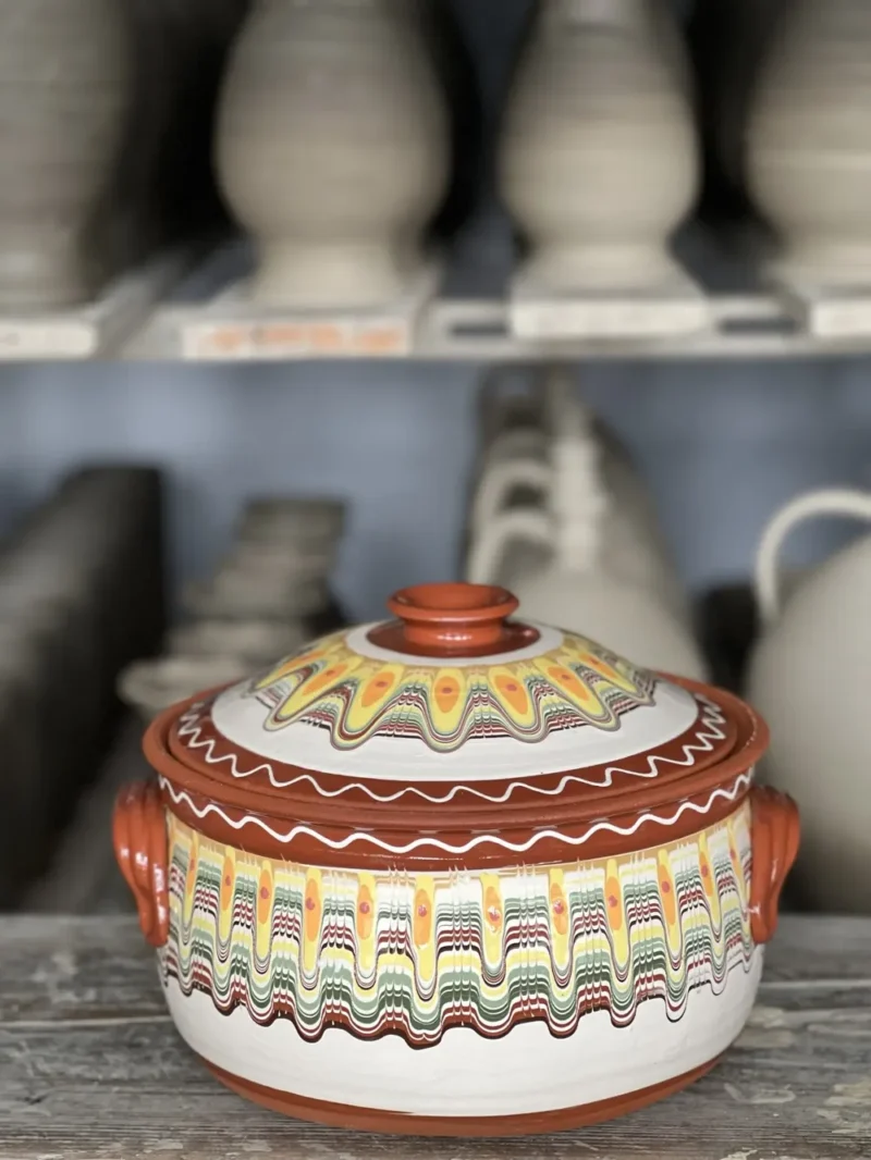 Oală sarmale 6 Litri-Ceramică Marginea