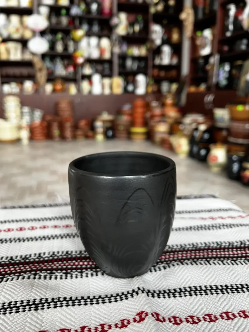 Pahar negru-Ceramică Marginea