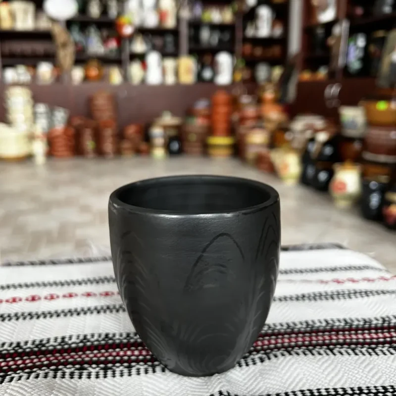 Pahar negru-Ceramică Marginea