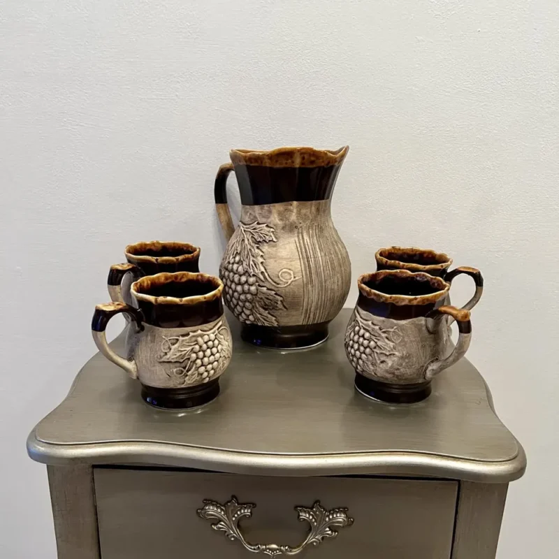 Set pentru vin-Ceramică Marginea