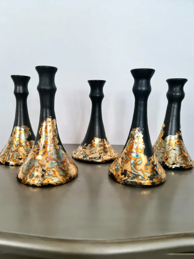 Sfeșnic din ceramică-Ceramică Marginea