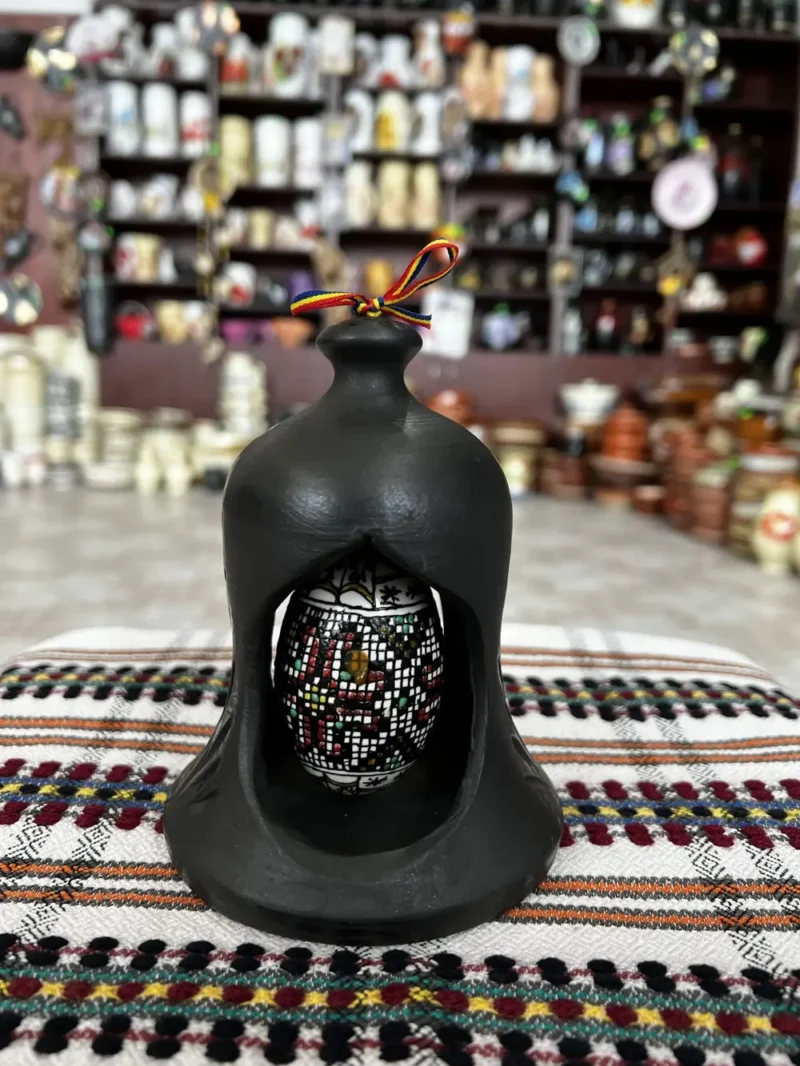 Suport ceramic cu ou încondeiat-Ceramică Marginea