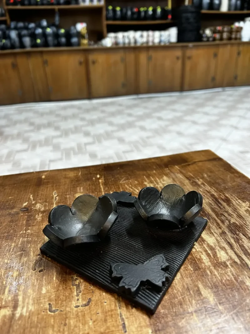 Suport lumânări-Ceramică Marginea