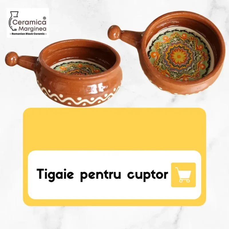 Tigaie ceramică-Ceramică Marginea