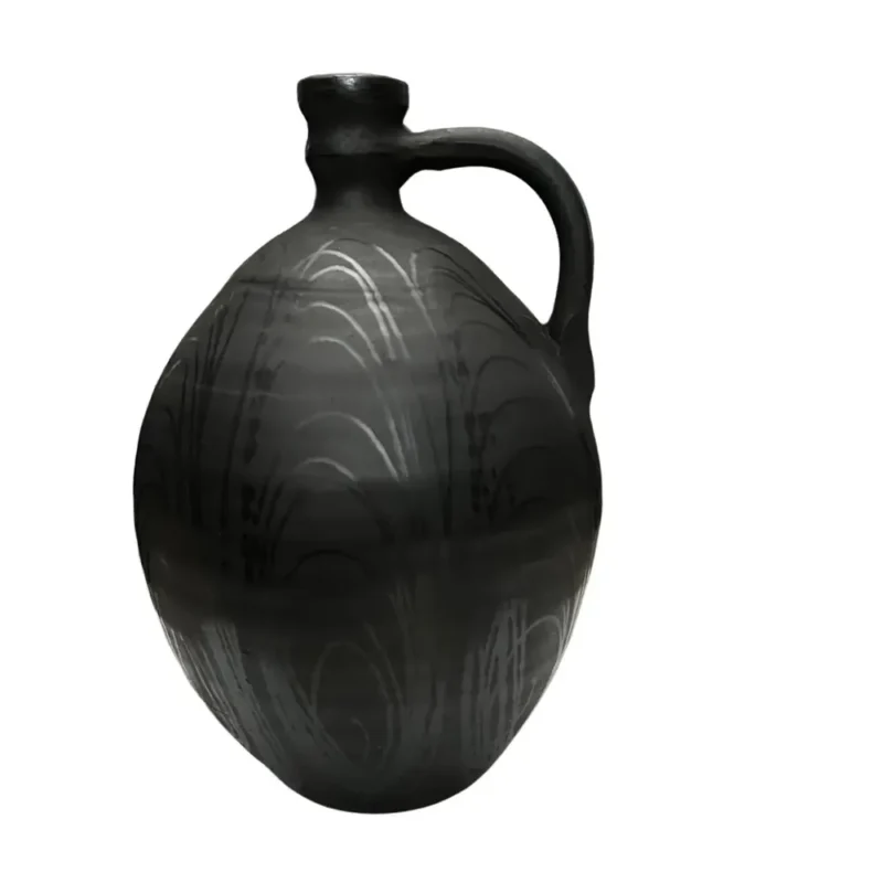 Ulcior din ceramică neagră-Ceramică Marginea