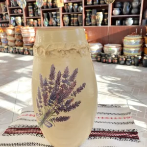 Vază ceramică decorată-Ceramică Marginea