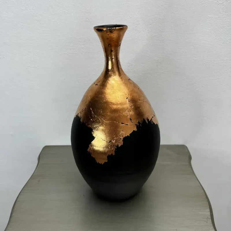 Vază cu foiță de cupru - Ceramică Marginea