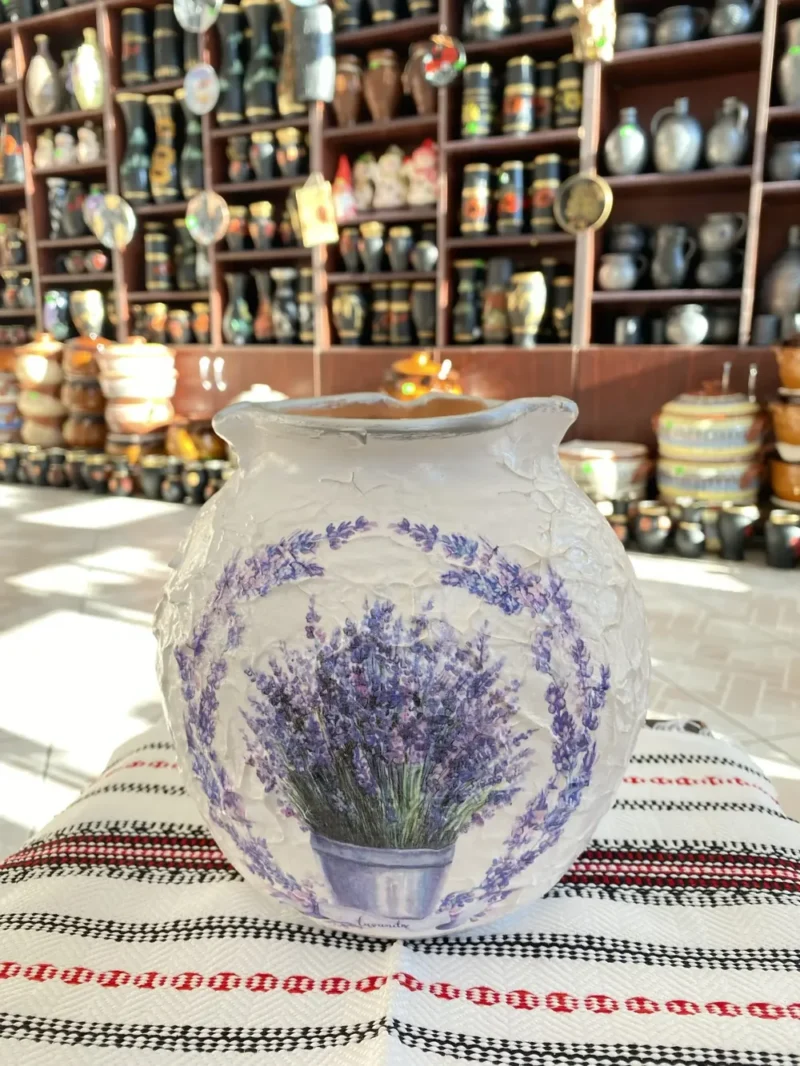 Vază tip sac-Ceramică Marginea