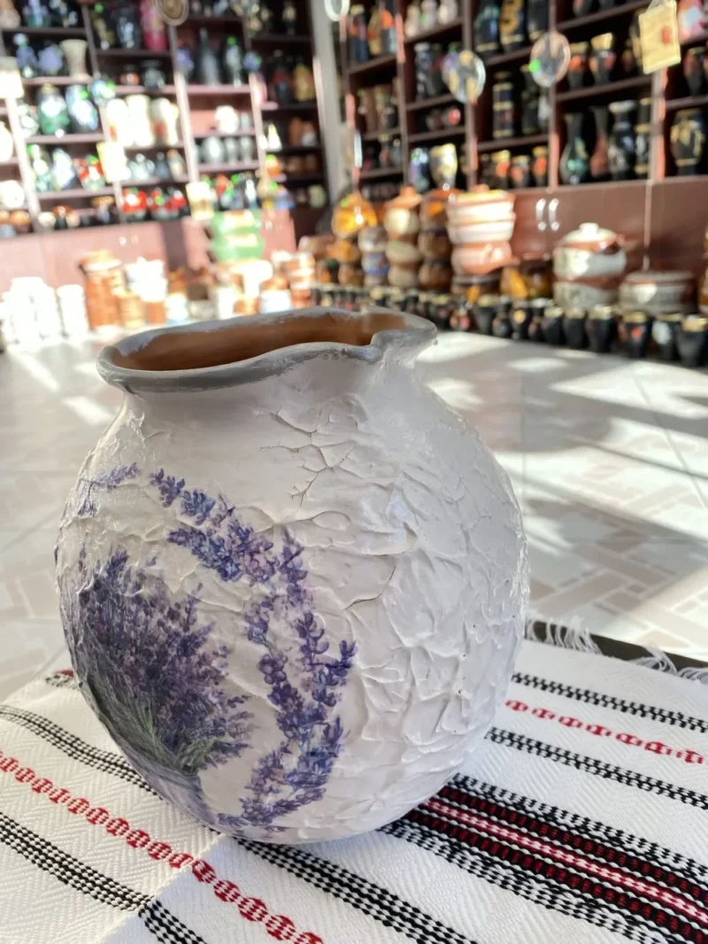 Vază tip sac-Ceramică Marginea