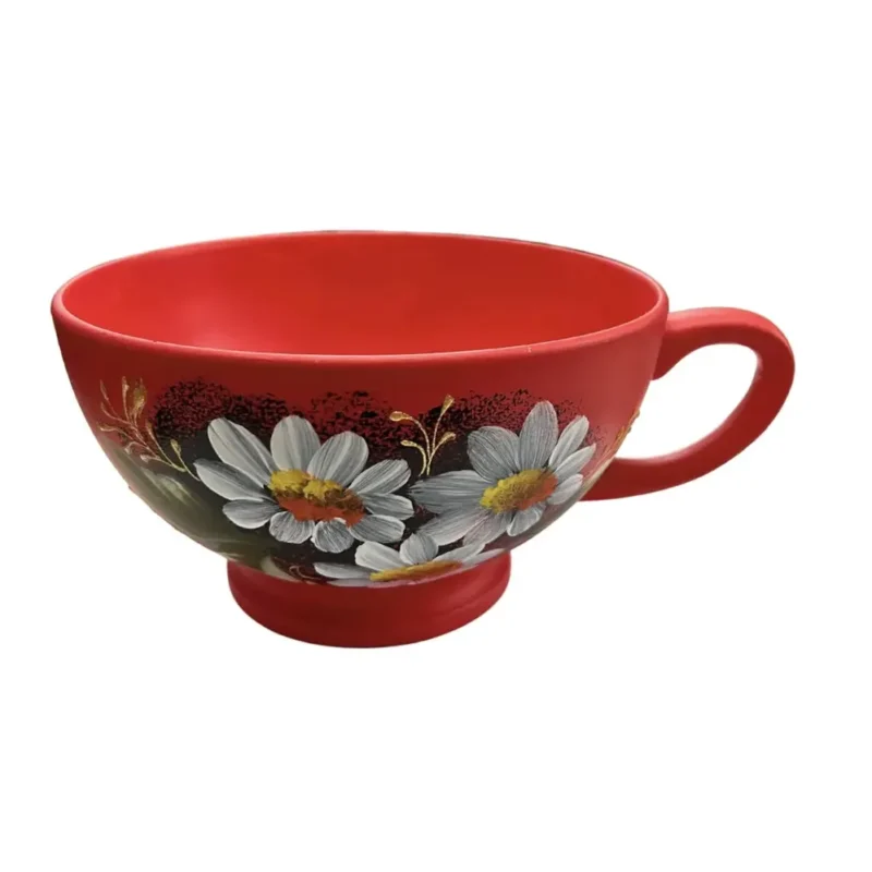 Ghiveci ceramică roșu-Ceramică Marginea