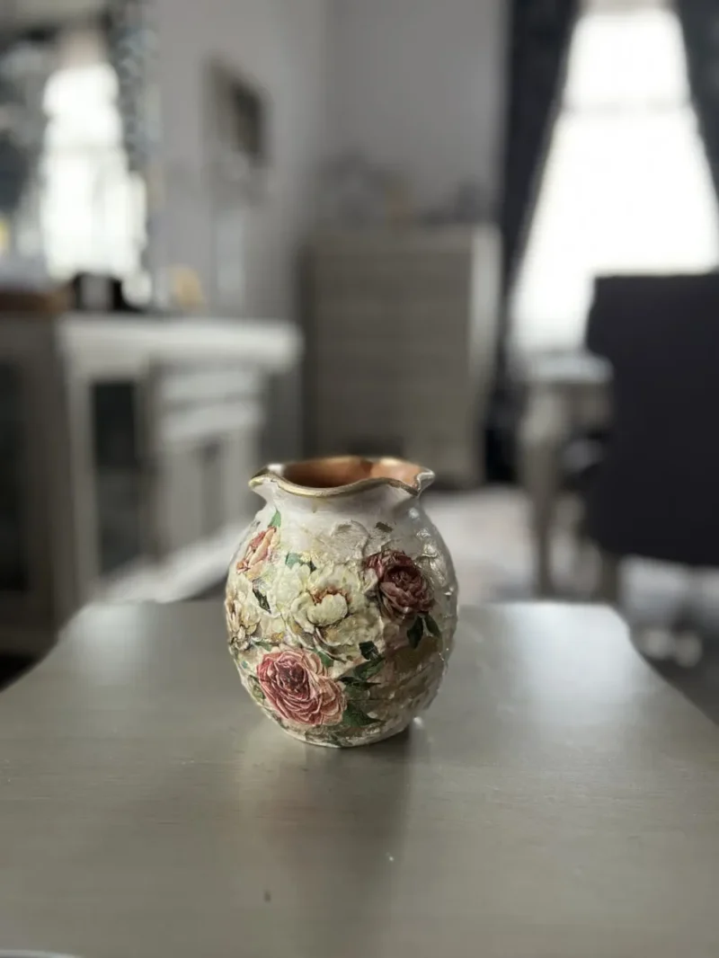 Vază decorată-Ceramică Marginea