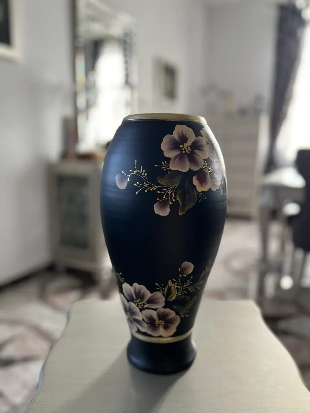 Vază modernă pictată-Ceramică Marginea