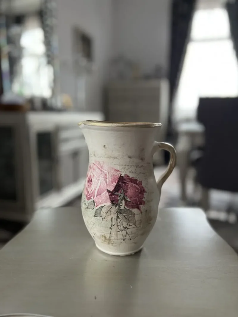Vază tip cană-Ceramică Marginea