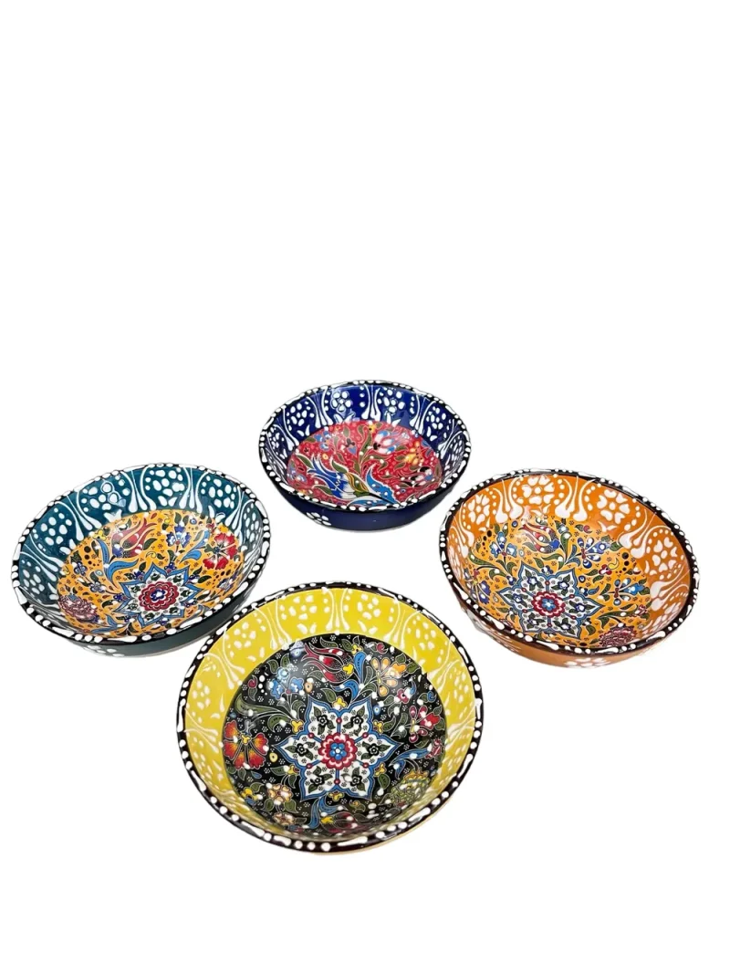 Castron pictat manual-Ceramică Marginea