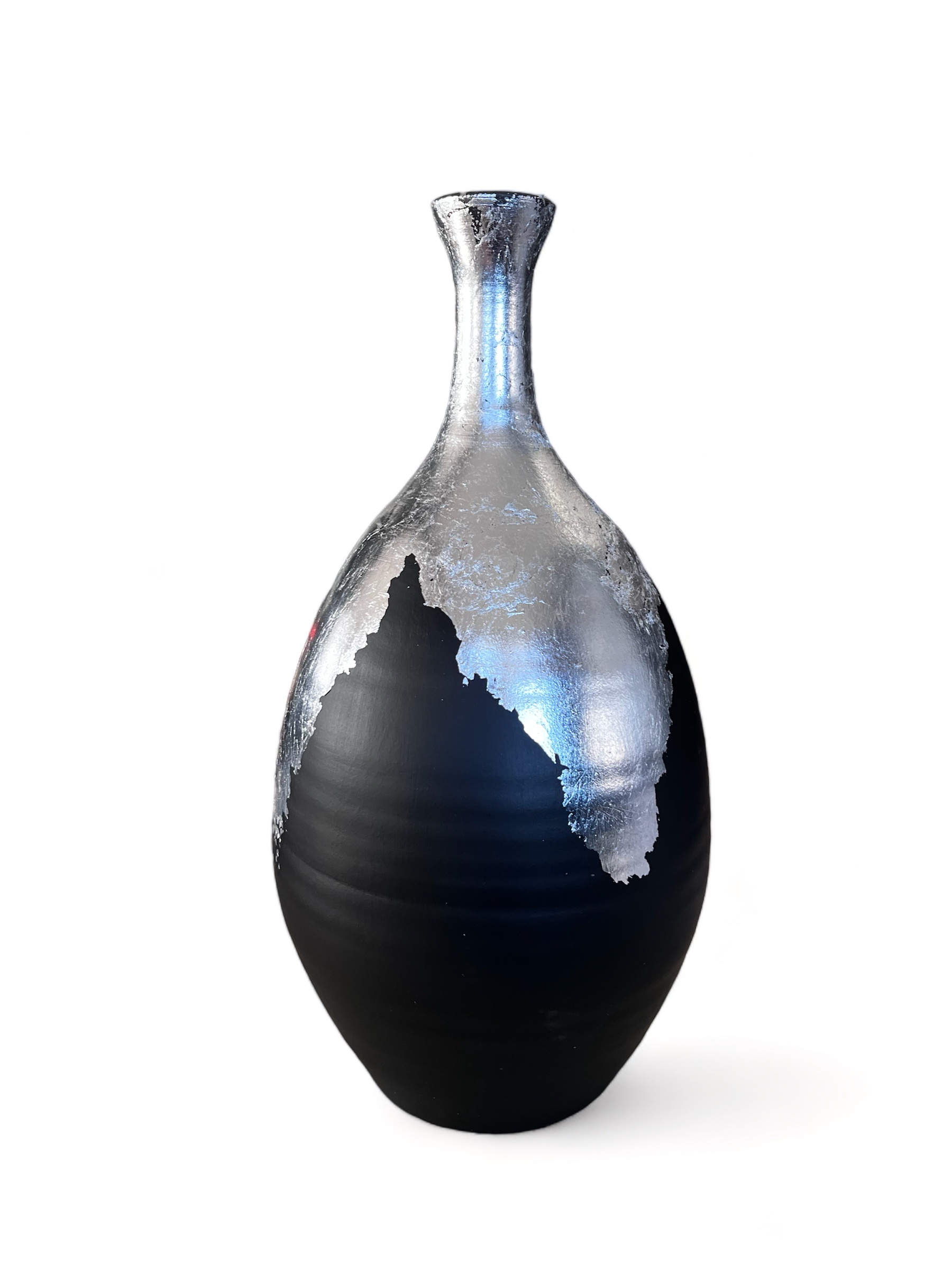 Vază cu foiță de argint 1 Vază cu foiță de argint