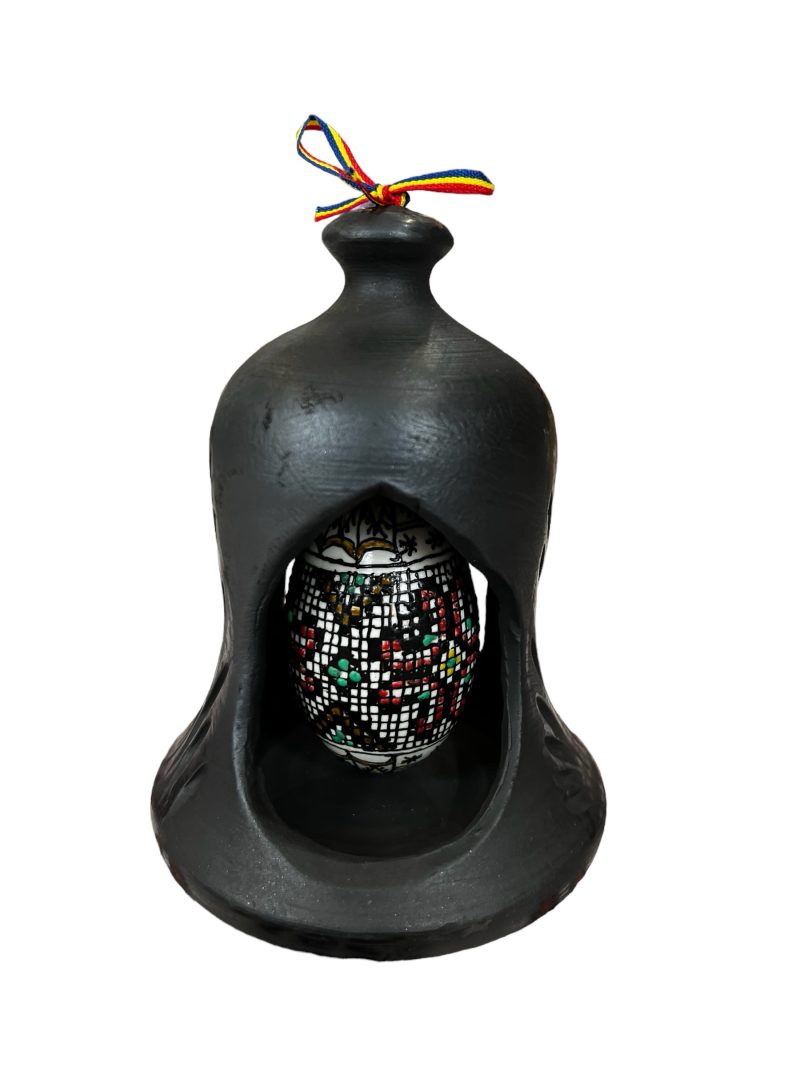 Suport ceramic cu ou încondeiat